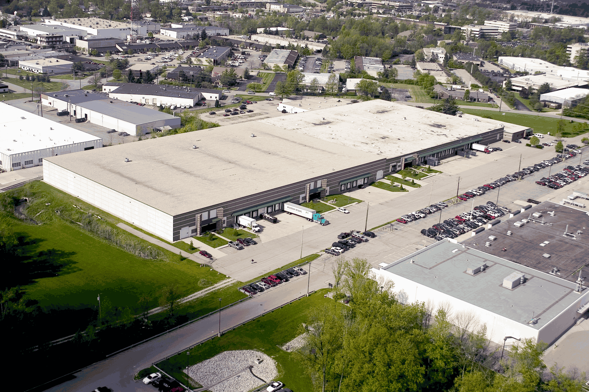 Blue Ash Warehousing & Distribution Center, Grooms Road Aerial Image